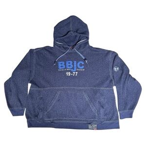 Vintage Bugle Boy Navy Blue Hoodie